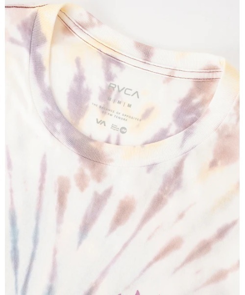 RVCA tシャツ メンズ TIEDYE SUN STAMP Tシャツ 「2024年夏
