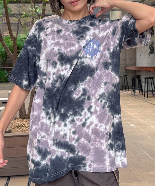 RVCA（ルーカ） tシャツ メンズ TIEDYE SUN STAMP Tシャツ 「2024年夏 