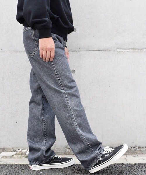 NEEDBY heritage（ニードバイヘリテージ） ワイドパンツ ジーンズ