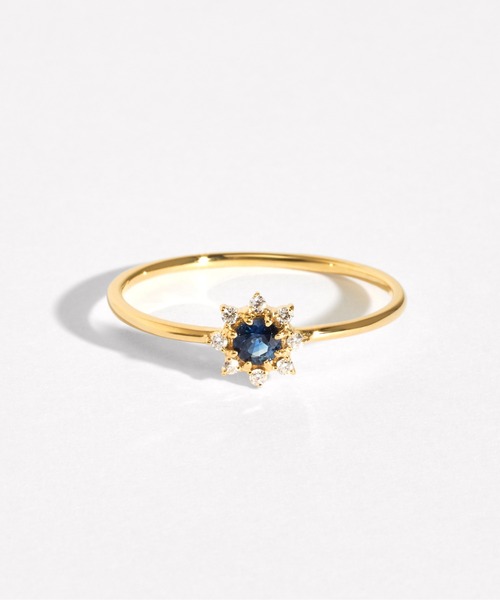 jewel closet by L&CO. ダイヤモンドリング　11号 Jewel closet by L&Co. 指輪 リング K18 カラーストーン