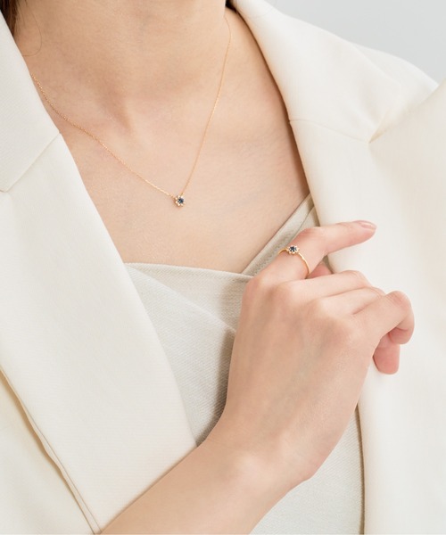 jewel closet by L&CO. ダイヤモンドリング　11号 Jewel closet by L&Co. 指輪 リング K18 カラーストーン