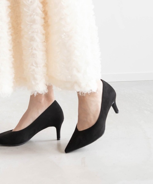 RANDA(ランダ) レディース 【走れる美脚パンプス】シアーポインテッドトゥパンプスパンプス 走れる美脚パンプス RANDA(ランダ) レディース 【走れる美脚パンプス】シアーポインテッドトゥパンプスパンプス