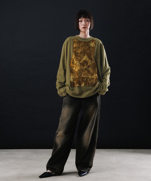 tシャツ DOCKING L/S TOPS レディース