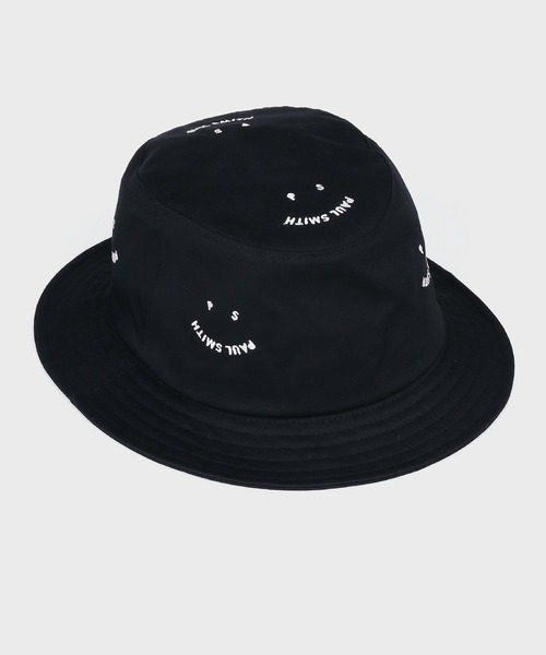 Paul Smith ポールスミス　バケットハット黒 Cropped Logo