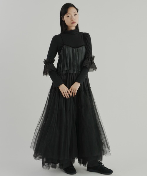 PERNA（ペルナ） ベスト ジレ フリンジベスト レディース : ZOZOTOWN