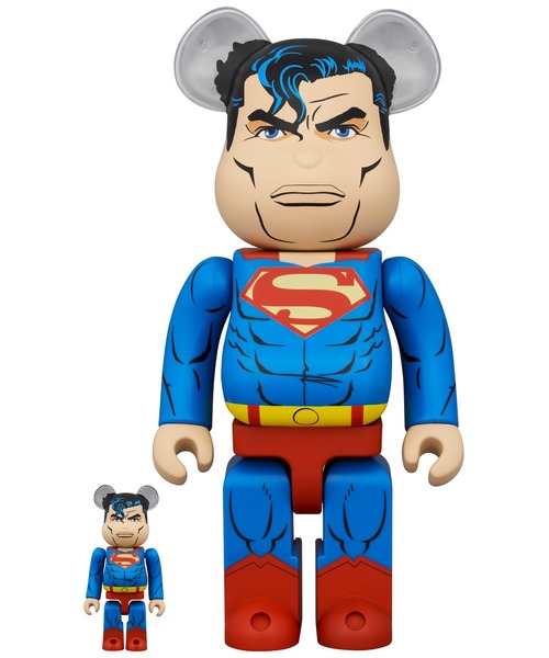 フィギュア BE@RBRICK SUPERMAN(TDKR Ver.)100％ ＆ 400％