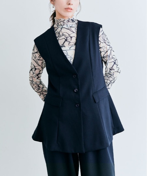 ベスト ジレ OUI CLASSYジレベスト レディース