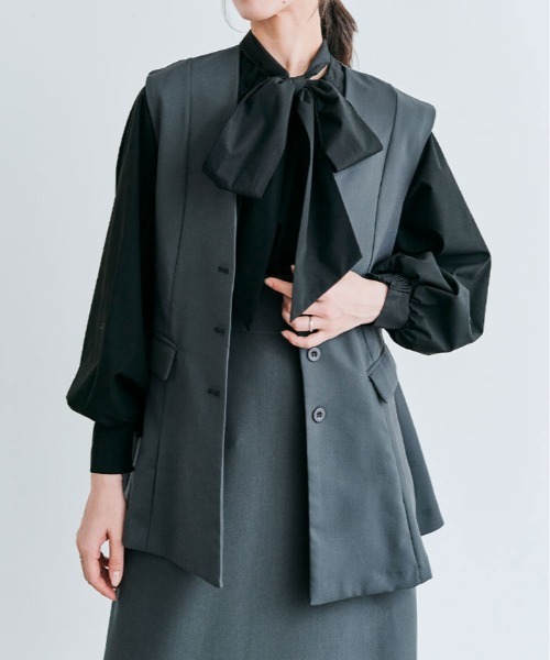 ベスト ジレ OUI CLASSYジレベスト レディース ベスト ジレ OUI CLASSYジレベスト レディース : ZOZOTOWN Yahoo