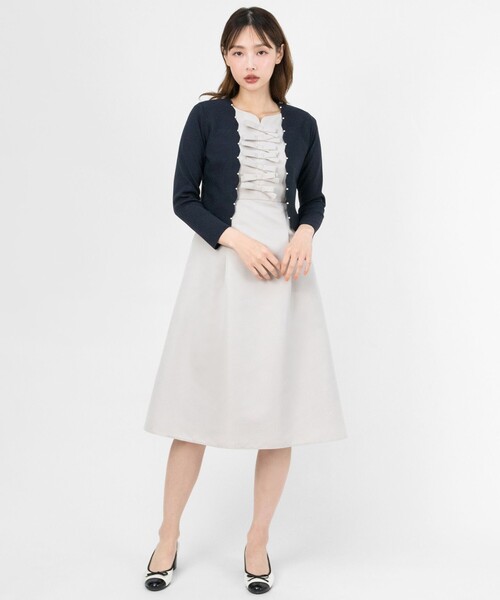 TOCCA（トッカ） カーディガン SCALLOP ボレロ レディース : ZOZOTOWN