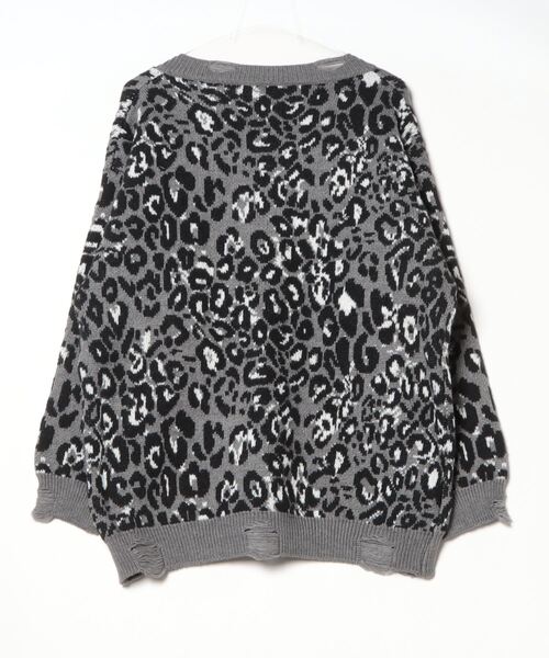 00s Dolce & Gabbana レオパード カシミア Vネックニット - メルカリ