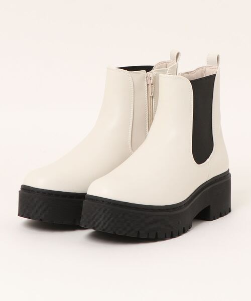 「HEAL ME」 ショートブーツ LL ブラック レディース_画像4