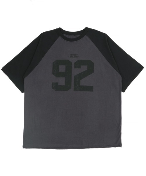 tシャツ ナンバリングラグランビッグT レディース メンズ : ZOZOTOWN