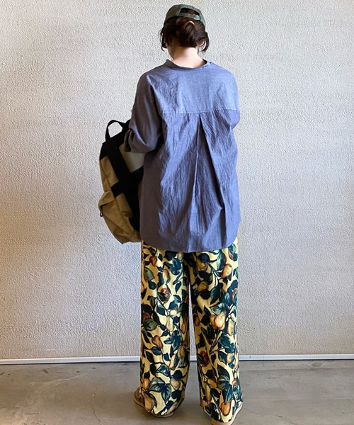 「JOURNAL STANDARD LUXE」 長袖ブラウス FREE コバルトブルー レディース JOURNAL STANDARD LUXE 「JOURNAL LUXE」 長袖ブラウス FREE