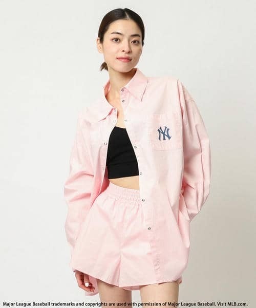 BACK TO THE FIELD ワンピース 「MLB」オーバーサイズシャツ×ショート