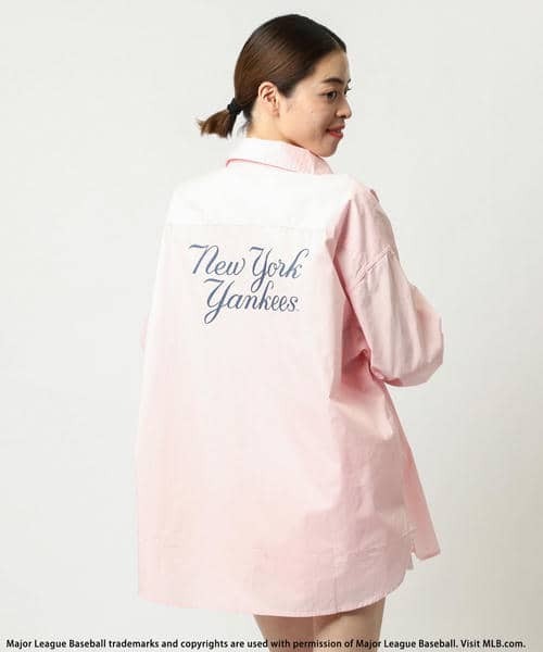 BACK TO THE FIELD ワンピース 「MLB」オーバーサイズシャツ×ショート