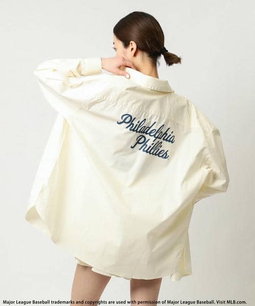 BACK TO THE FIELD ワンピース 「MLB」オーバーサイズシャツ×ショート