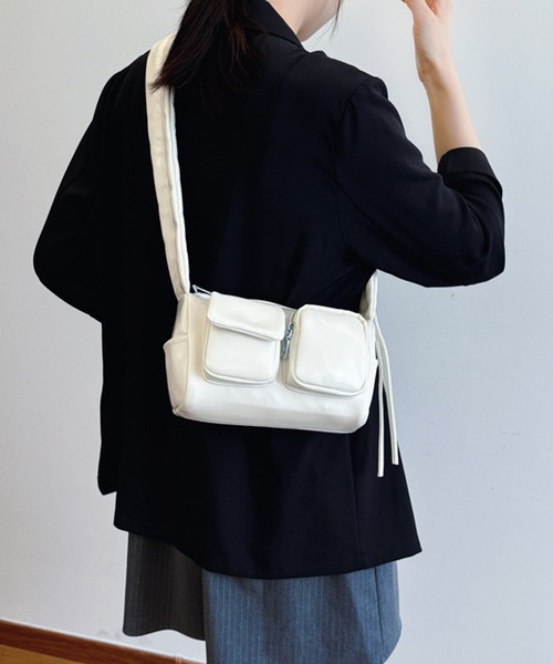 Chiina ショルダーバッグ バッグ / 2wayエナメルミニショルダー