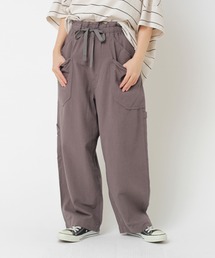 URCH RNA パンツ R4324 綿麻サージのカーペンターパンツ レディース