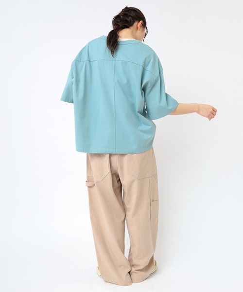 URCH RNA パンツ R4324 綿麻サージのカーペンターパンツ レディース