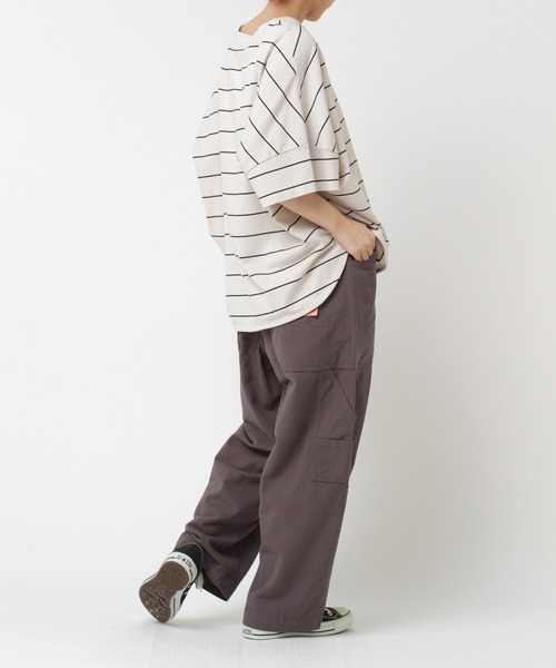 URCH RNA パンツ R4324 綿麻サージのカーペンターパンツ レディース