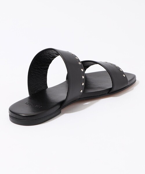 DES PRES サンダル 美品 DES PRES サンダル PRES 2ストラップスタッズアッパーサンダル