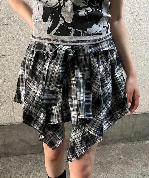 スカート フェイクスリーブイレヘムスカート : ZOZOTOWN Yahoo!店