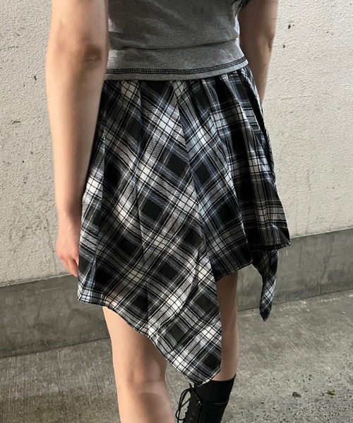スカート フェイクスリーブイレヘムスカート : ZOZOTOWN Yahoo!店