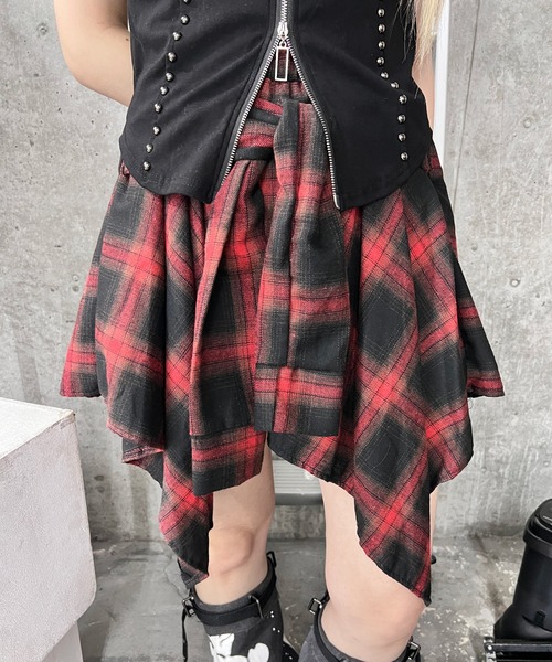 スカート フェイクスリーブイレヘムスカート : ZOZOTOWN Yahoo!店