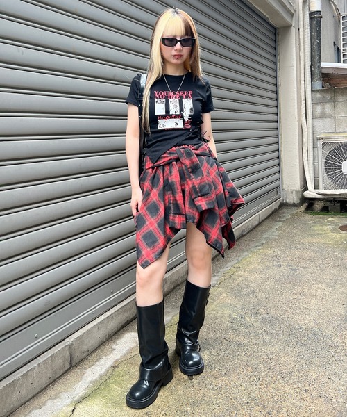 スカート フェイクスリーブイレヘムスカート : ZOZOTOWN Yahoo!店