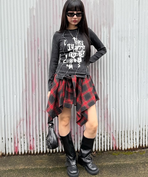 KAZU様 GU公式 | ステッチマーメイドロングスカートQB