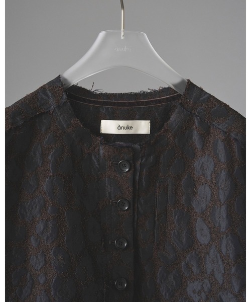 ジャケット・アウター anuke セール】Double Tweed Coat（テーラードジャケット）｜anuke