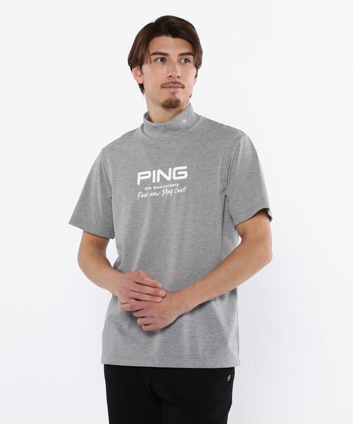 PING tシャツ 「PING APPAREL」10色展開 プレーティング天竺半袖