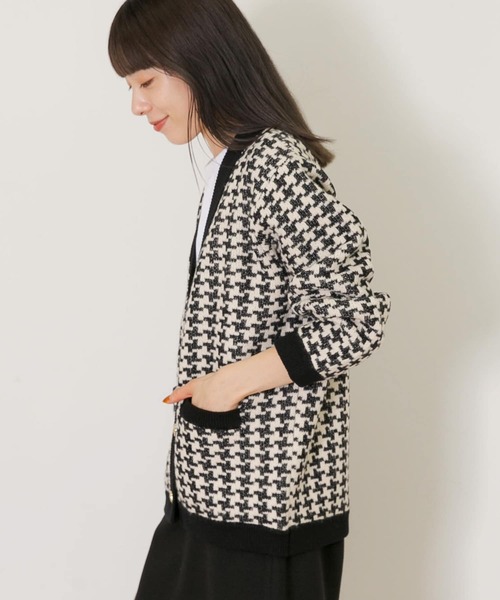 「URBAN RESEARCH Sonny Label」 ニットカーディガン FREE ブラック系その他 レディース_画像5