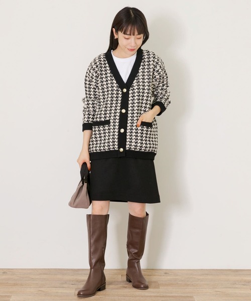 「URBAN RESEARCH Sonny Label」 ニットカーディガン FREE ブラック系その他 レディース_画像6