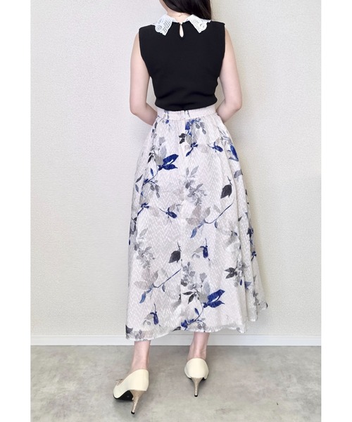 【タグ付き未使用】コルコバード　立体的リボン♡パフスリーブニットトップス リボンニットトップス 49AV JUNKO SHIMADA｜クロスプラス公式