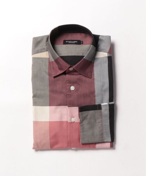 新品 ブラックレーベルクレストブリッジ チェック 半袖ポロシャツ L 紺