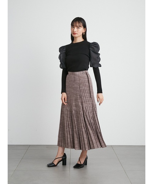 【半額以下！】新品★リリーブラウン★Lily Brown プリーツスカート LILY BROWN 「LILY BROWN」 プリーツスカート 0 ブラック
