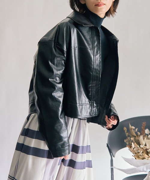 「SETUP7」 「Maison breeze」ジャケット FREE ブラック レディース_画像8