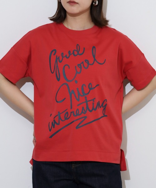 tシャツ Eglantine プリントＴシャツ レディース EGLANTINE tシャツ Eglantine プリントTシャツ レディース
