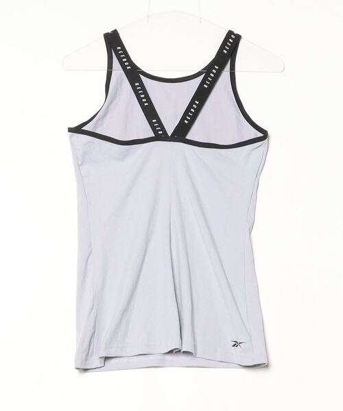 「Reebok」 ノースリーブトップス - グレー レディース_画像2