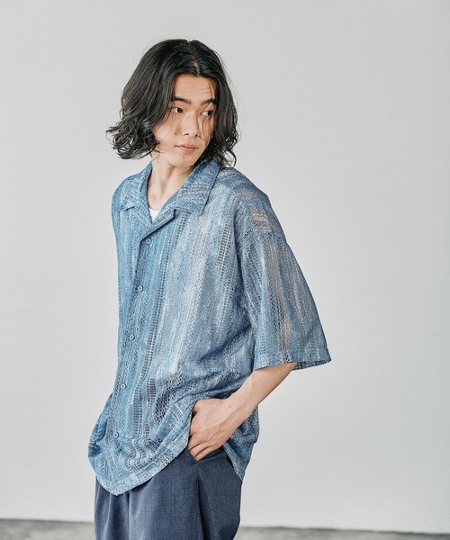 ＲaＲa専用 BAYFLOW（ベイフロー） シャツ 「オシャレ感UP」インディゴライク