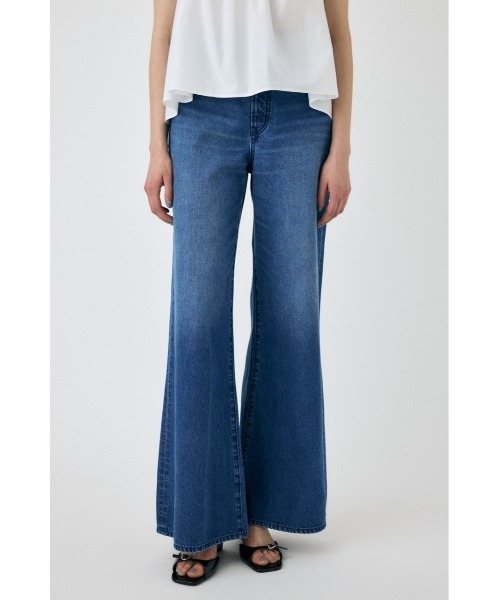 MOUSSY HWRebirth FLAREジーンズ W25 青 MOUSSY HWRebirth FLAREジーンズ W25 青