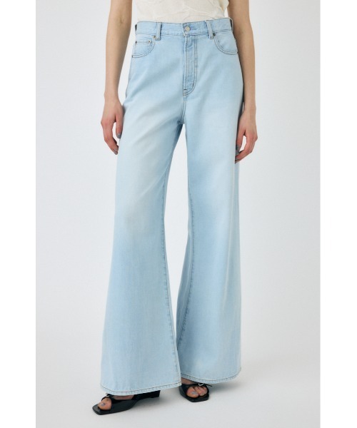 MOUSSY HWRebirth FLAREジーンズ W25 青 MOUSSY HWRebirth FLAREジーンズ W25 青