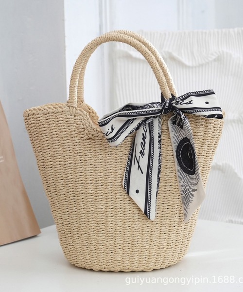※お取り置き　刺繍手芸家さま　リボン刺繍　かごバッグ 51b0aa1578b1b7710210e88fe90ca9