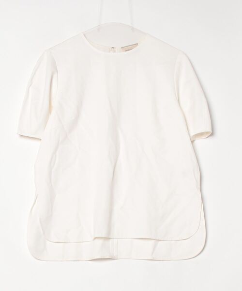 「UNITED ARROWS」 半袖ブラウス 38 オフホワイト レディース