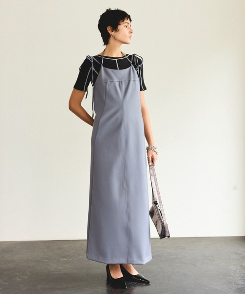 maison special ワンピース MAISON SPECIAL ワンピース Sheer Work Camisole One-piece