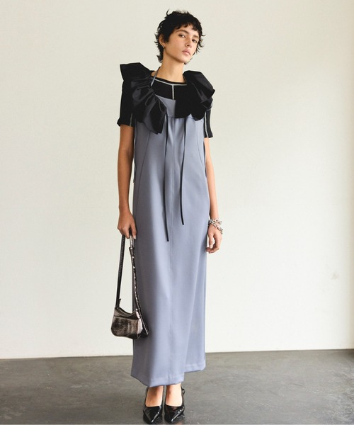 MAISON SPECIAL ワンピース Back Open Scuba Dress/バック