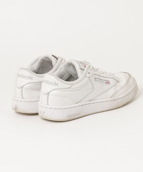 「Reebok」 ローカットスニーカー 24.5cm ホワイト レディース