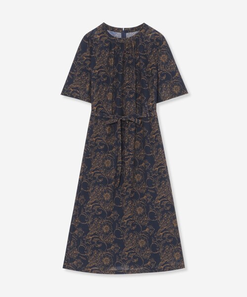 パーティードレス ワンピース 「BIBURY FLOWER」ドローイングシャドーバイブリーワンピースの画像