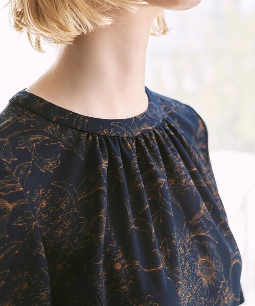 パーティードレス ワンピース 「BIBURY FLOWER」ドローイングシャドーバイブリーワンピースの画像